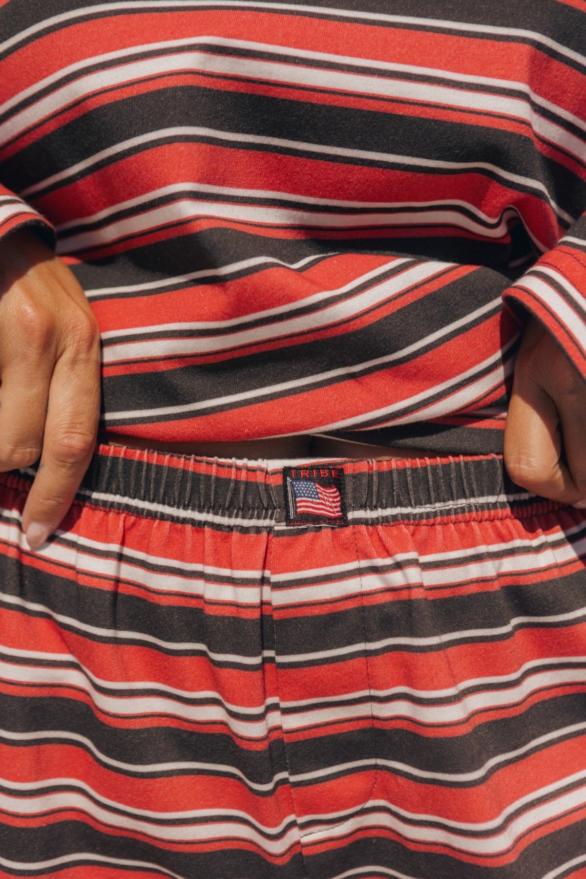 Game Day Striped Boxer