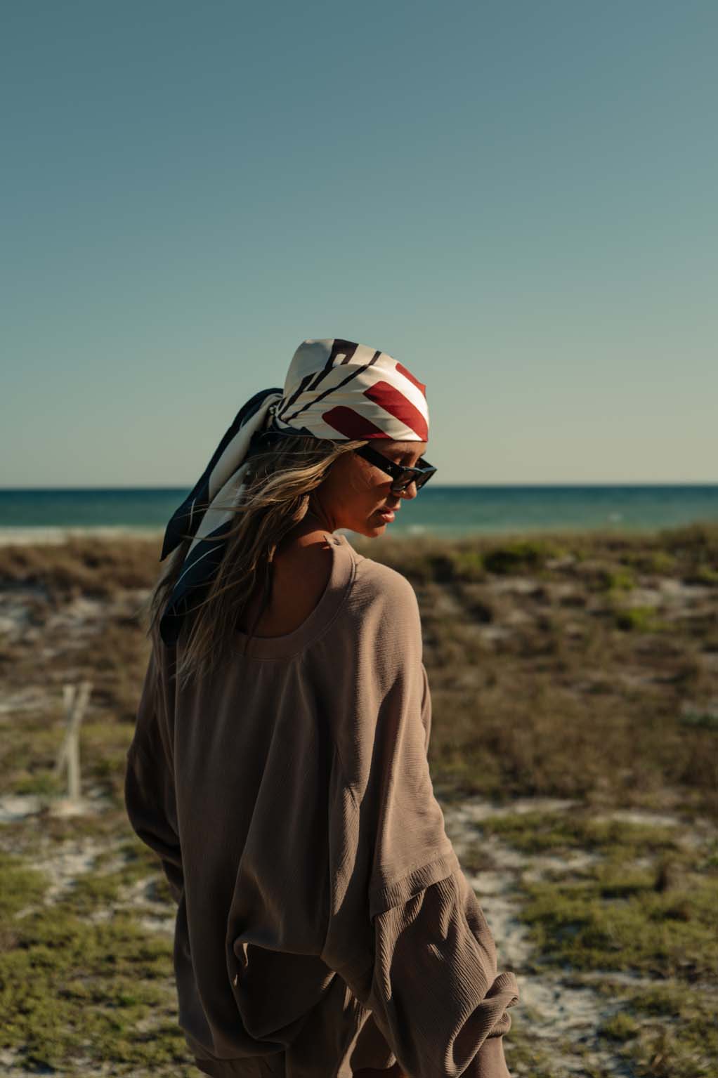 Tribe Silk Scarf - Americana