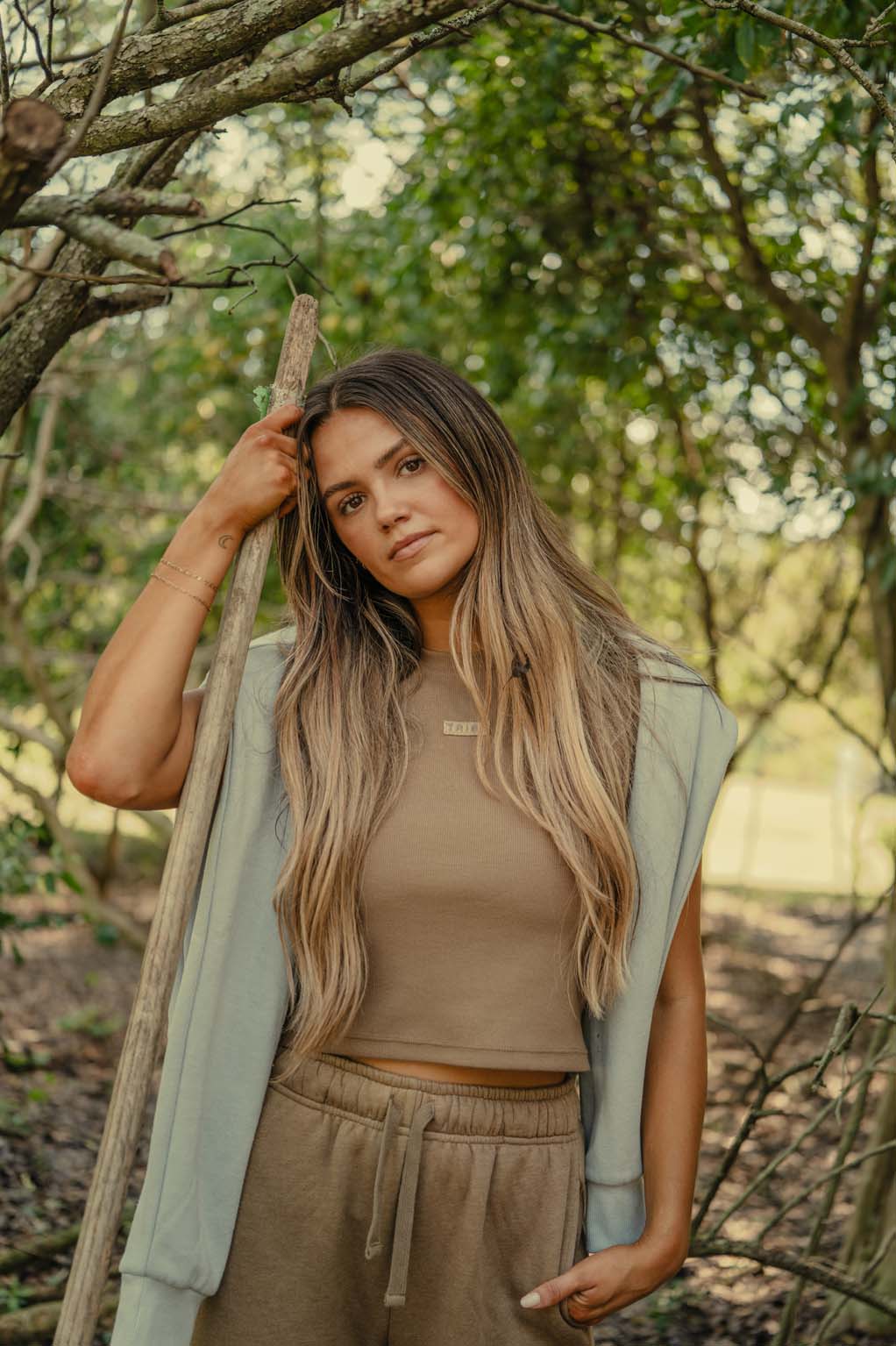 Ribbed Tee - Coastal Countryside