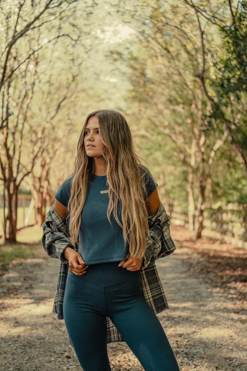 Ribbed Tee - Coastal Countryside