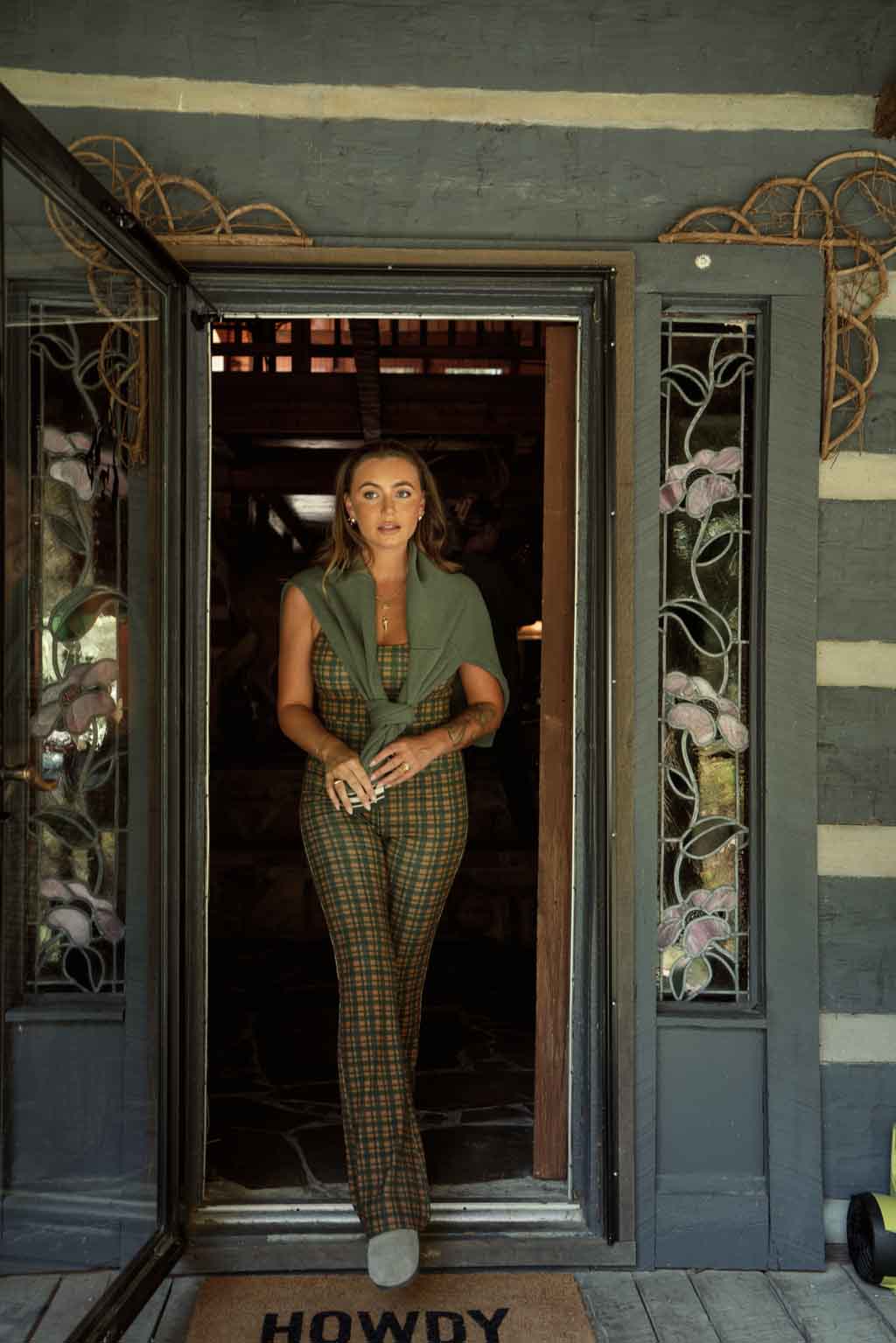 Ribbed Flare Leggings - Town & Country