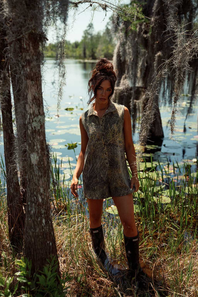 Waffle Romper Brush® Tribe Kelley