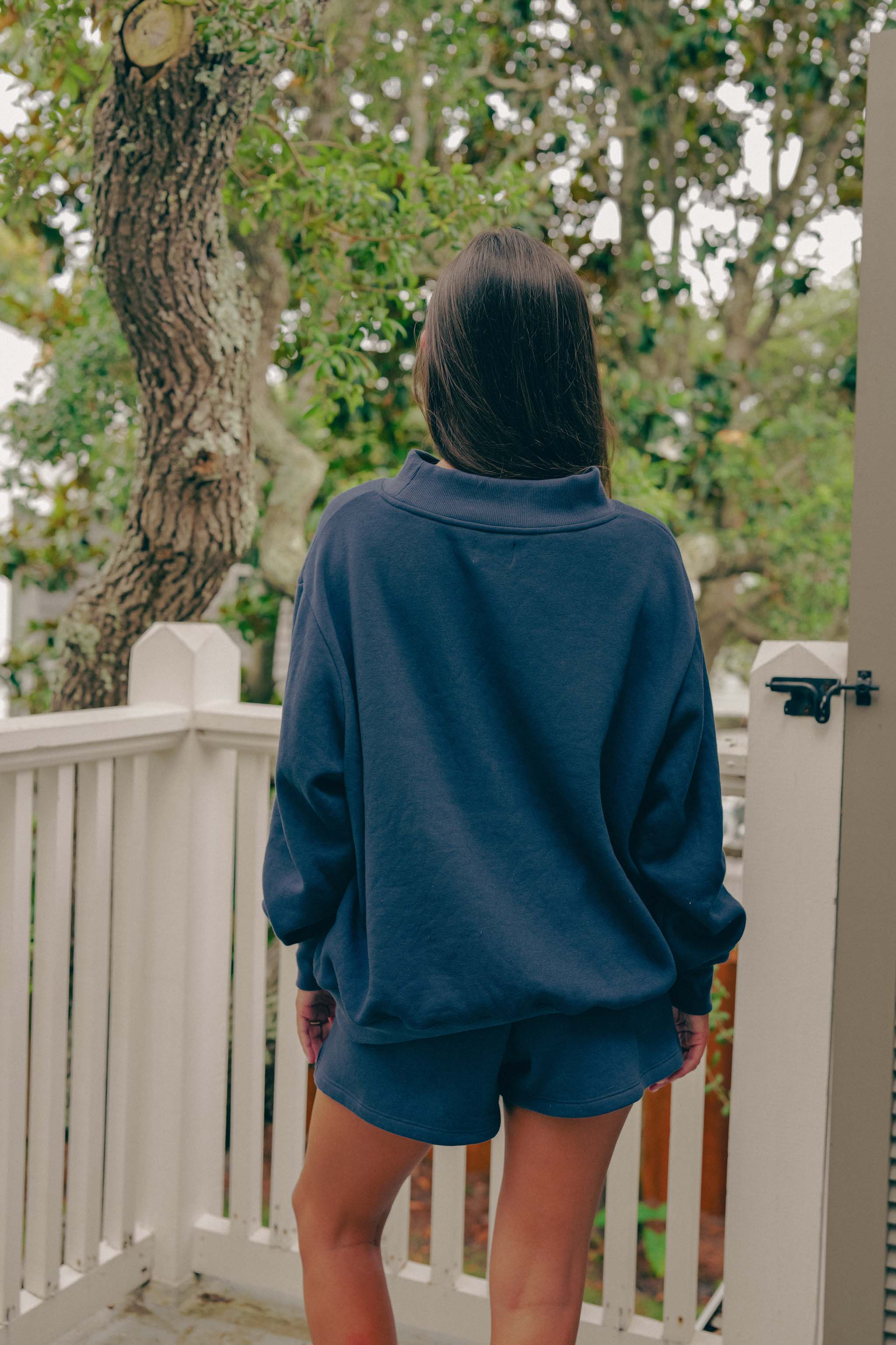 Americana Butter Mock Neck