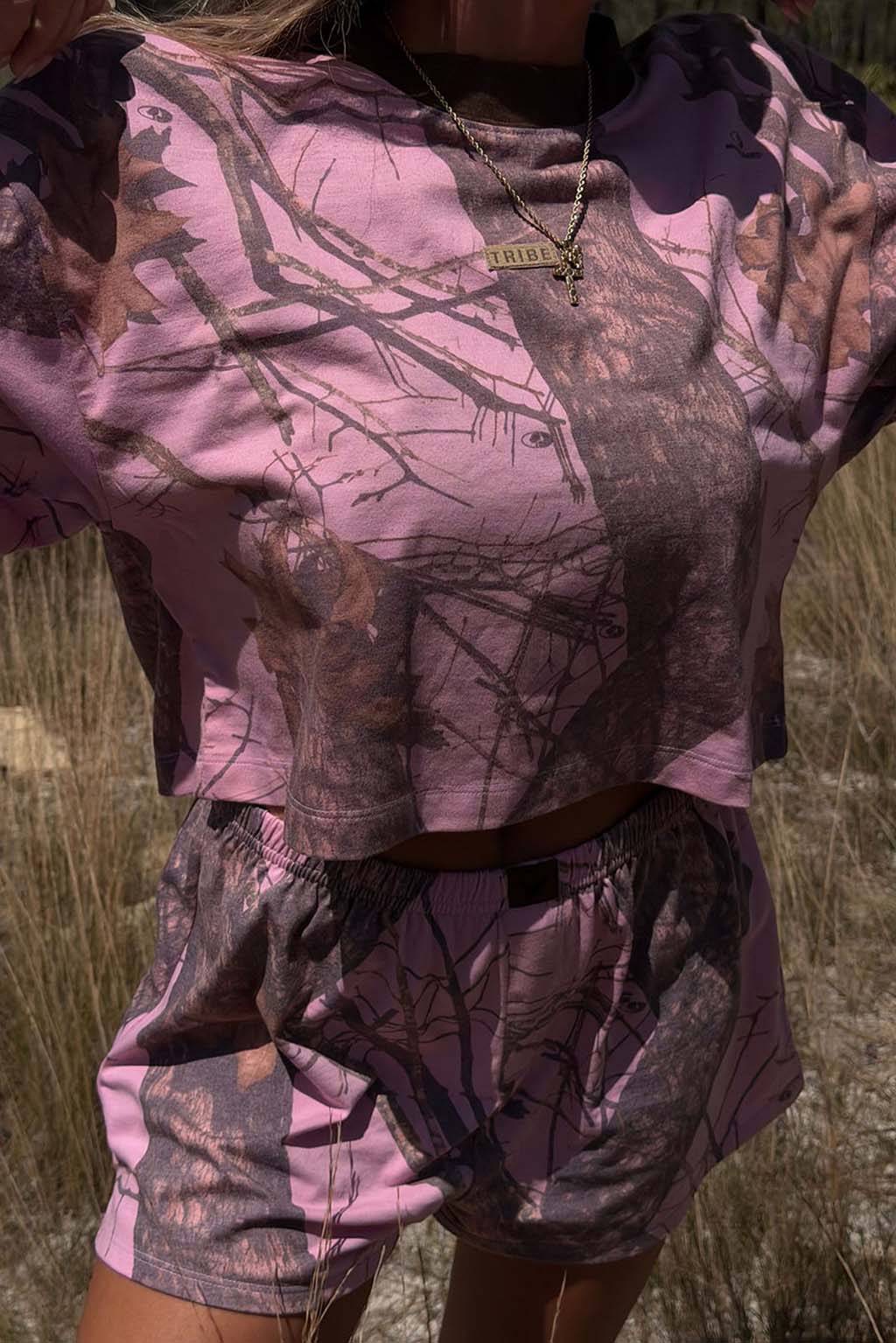 Base Camp Boxy Tee - Pink Break Up®