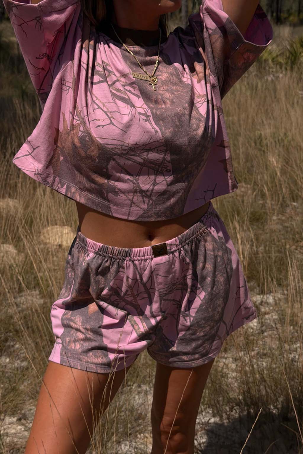Base Camp Boxy Tee - Pink Break Up®