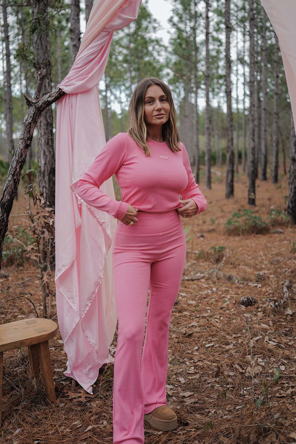 Ribbed Flare Leggings - The Long Haul