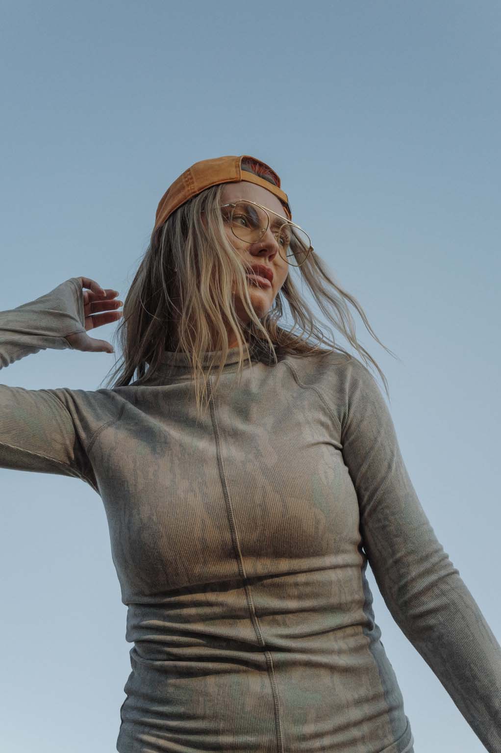 Ribbed Mock Neck - Greenleaf®