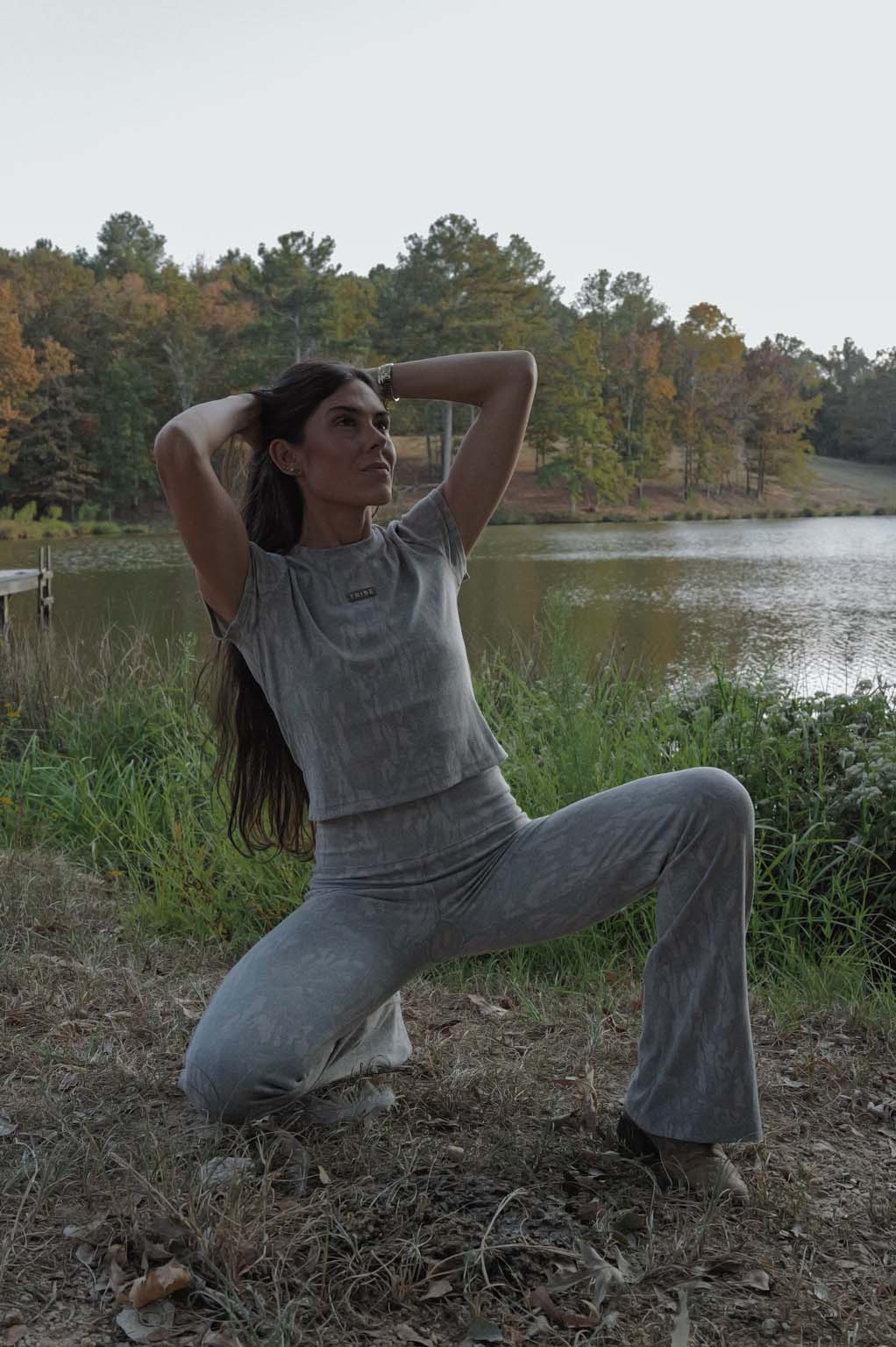 Ribbed Flare Leggings - Greenleaf®