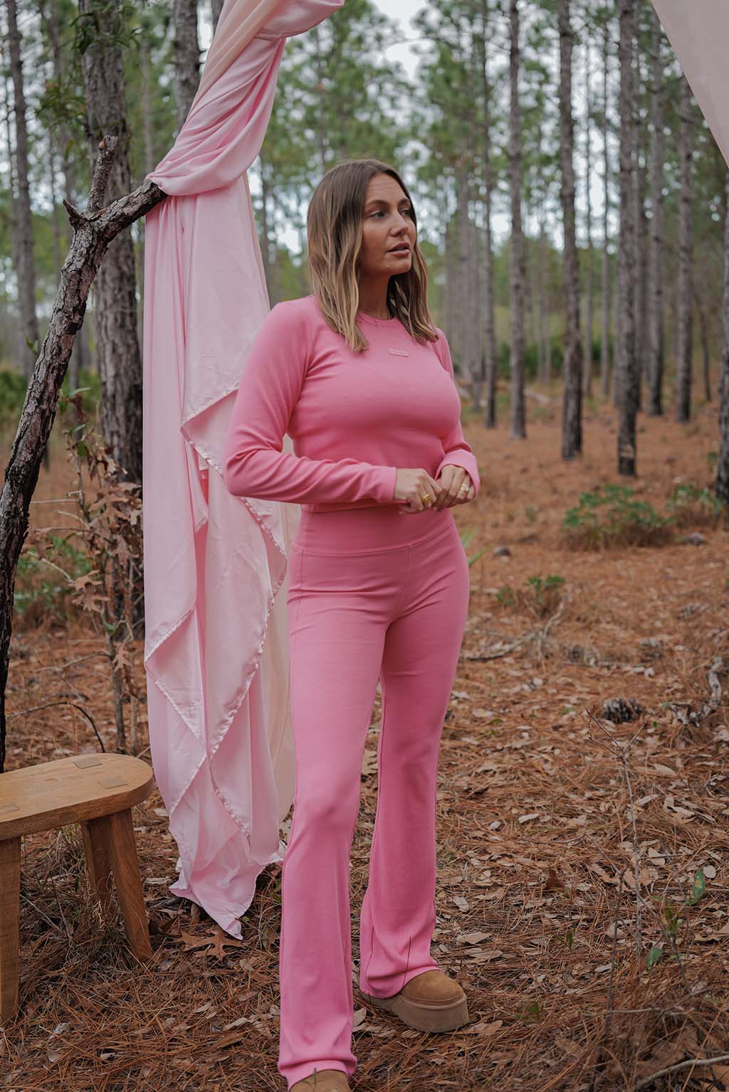 Ribbed Flare Leggings - The Long Haul