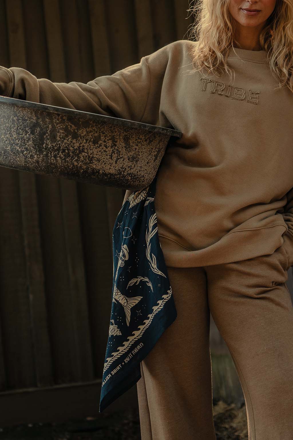 Cowboy Tears x Tribe Kelley Bandana