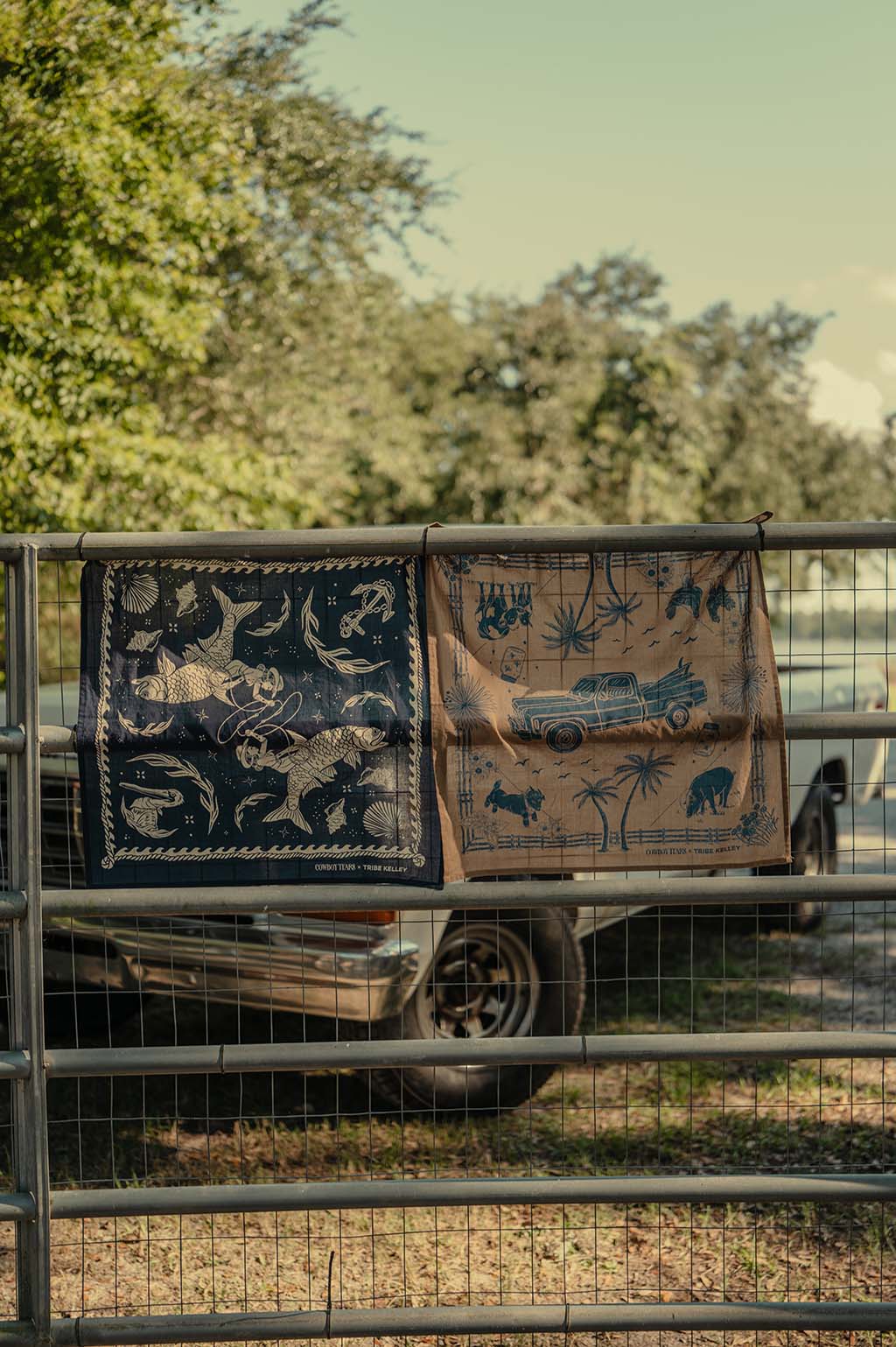 Cowboy Tears x Tribe Kelley Bandana