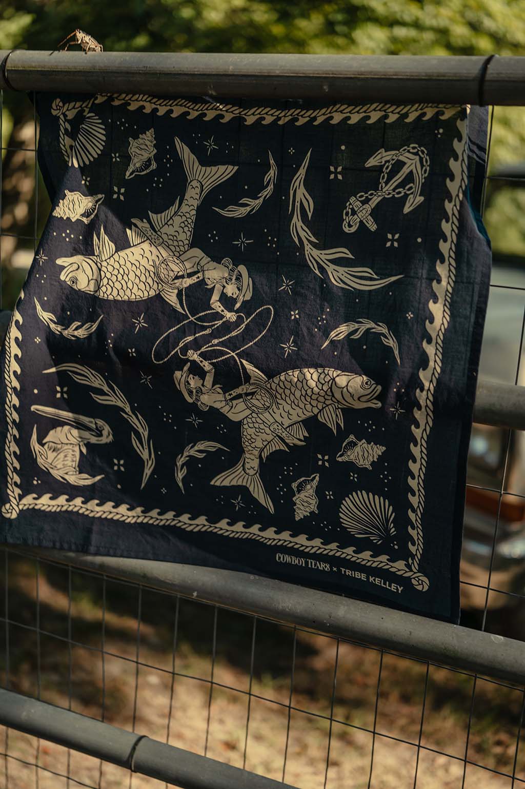 Cowboy Tears x Tribe Kelley Bandana
