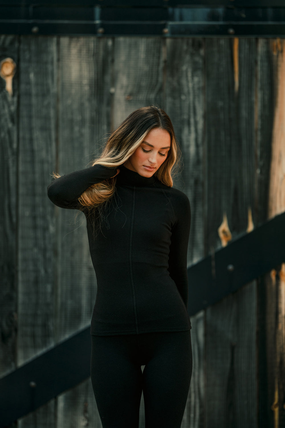 Everyday Reversible Mock Neck