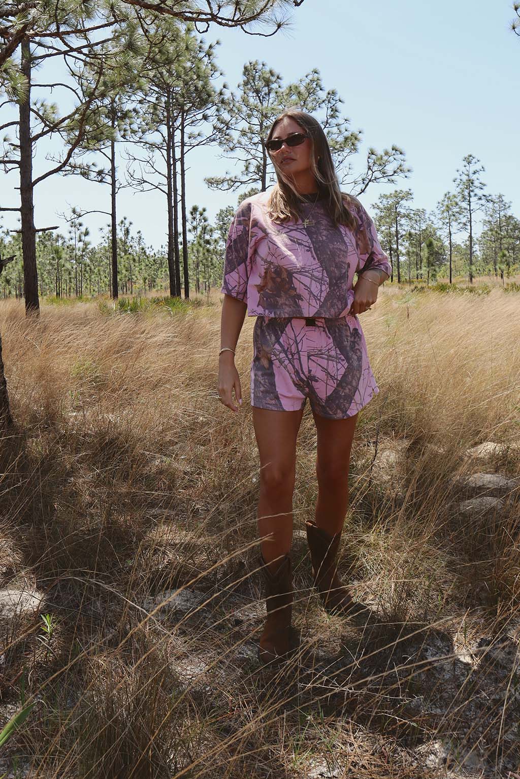 Base Camp Boxy Tee - Pink Break Up®